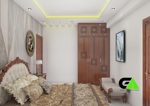 Rustic Glam Bedroom Design