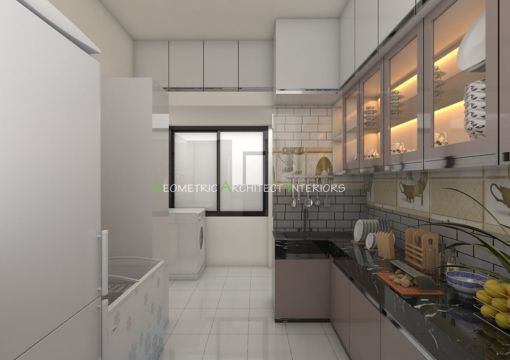 kitchen design with nice window