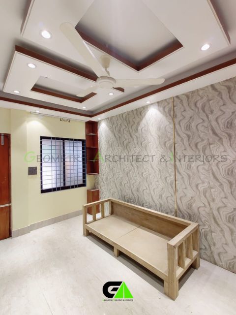 minimal living room design in Kurigram