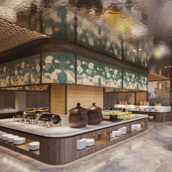 Buffet Restaurant Interior Design