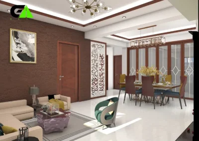 Residence Interior Design in Mirpur