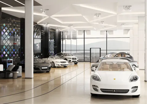 Automobile Showroom Interior Design