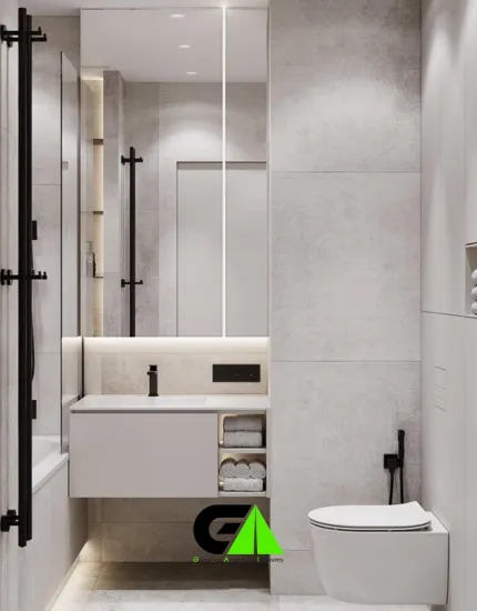 Bathroom interior design in Dhaka