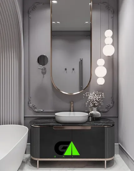 High-Tech Bathroom Design in bd