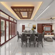 dining room interior design in Chittagong