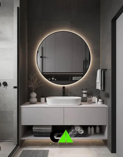 elegant bathroom interior design in dhaka