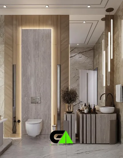 elegant bathroom interior design for master bedroom