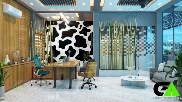 Luxury farm office design