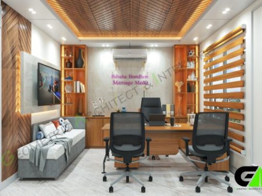 Office interior design project in Mohakhali DOHS