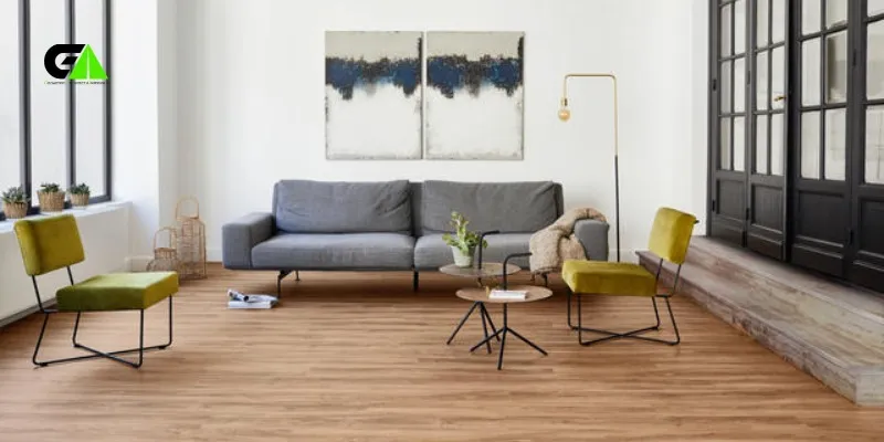 Vinyl Flooring living room