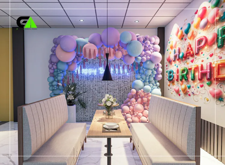 Commercial interior design in Barisal