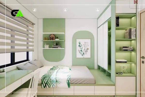 Dreamy child bedroom interior solutions