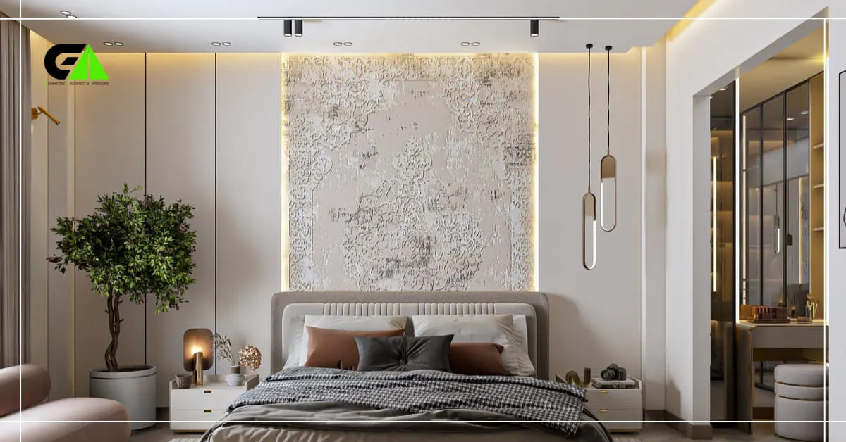 Lighting for bedroom interior