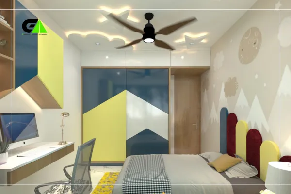 Space-saving child bedroom ideas