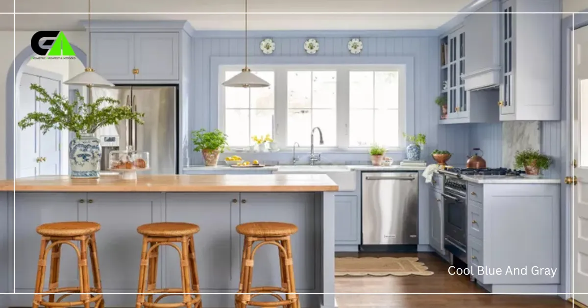 Cool Blue And Gray