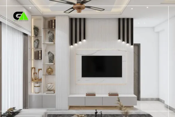 Elegant TV cabinet design Bangladesh
