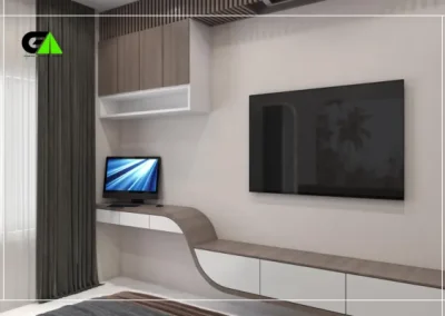 Minimalist TV cabinet