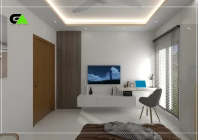 Minimalist TV unit Bangladesh