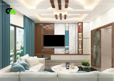 living room tv cabinet design in dhaka