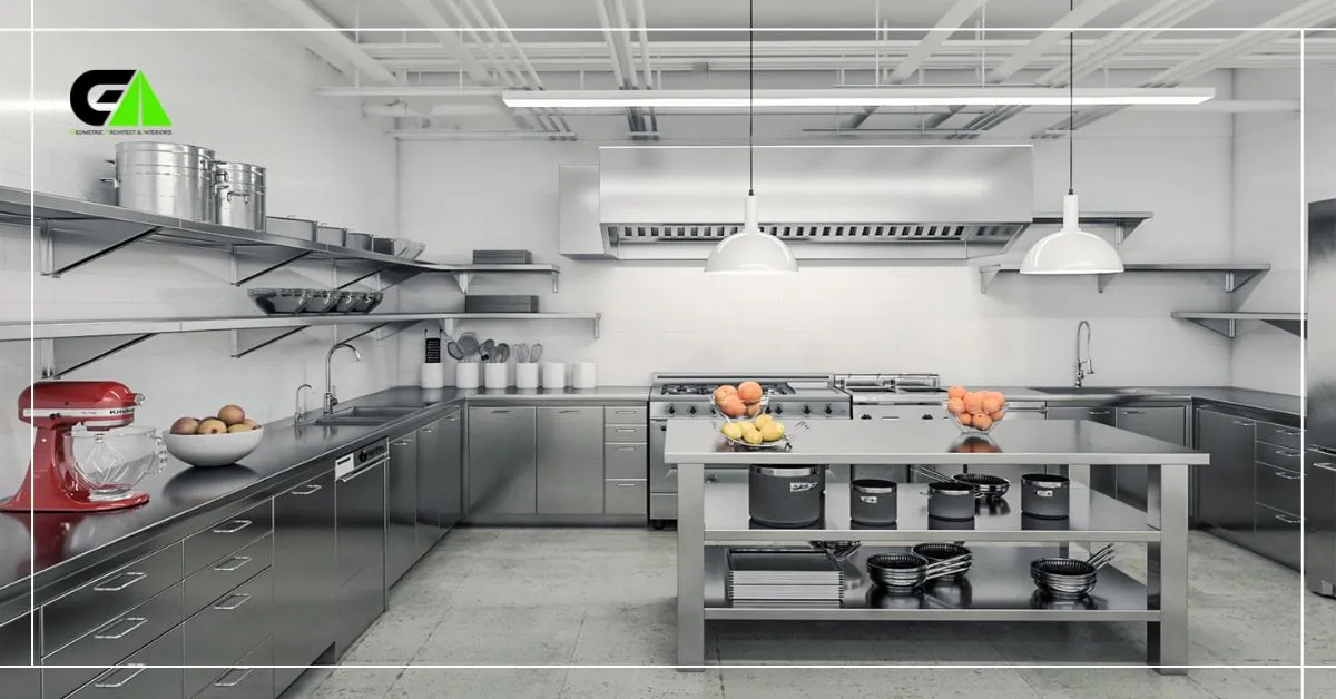 Kitchen And Service Area