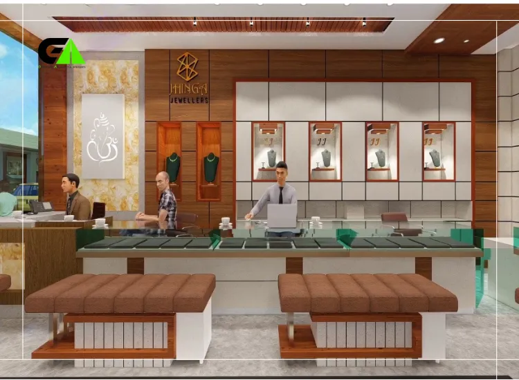 Jewelry Shop Interior Design service near me