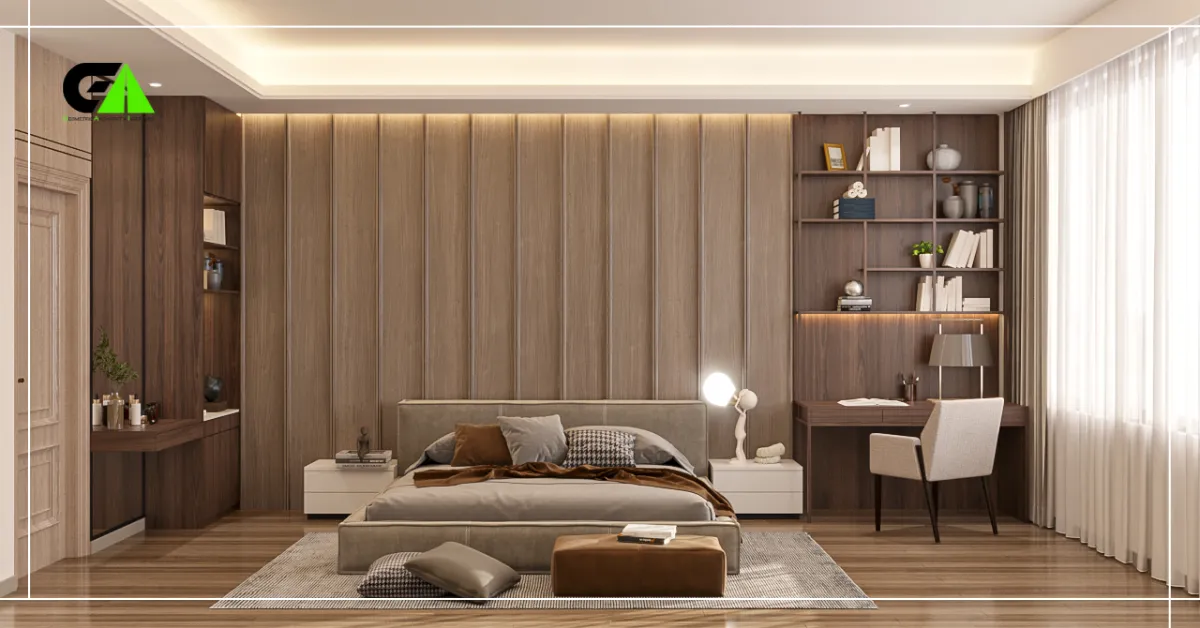 Personal Touches of luxury bedroom