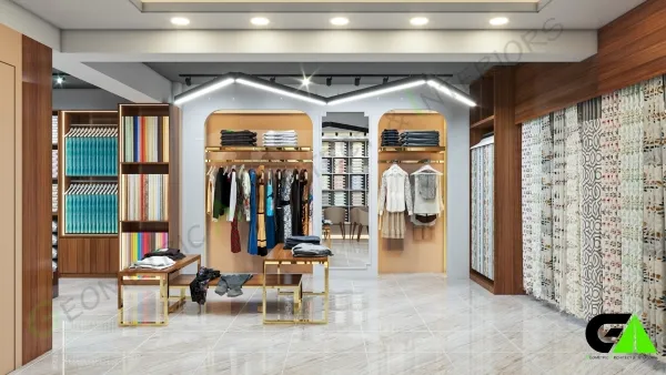 Stylish shop design in Uttara