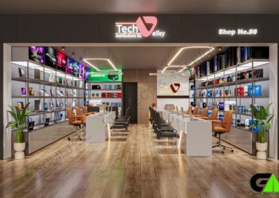 Computer Shop Interior Design in IDB Bhaban