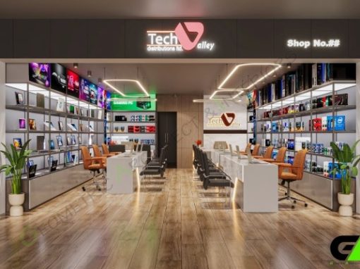 Computer Shop Interior Design in IDB Bhaban