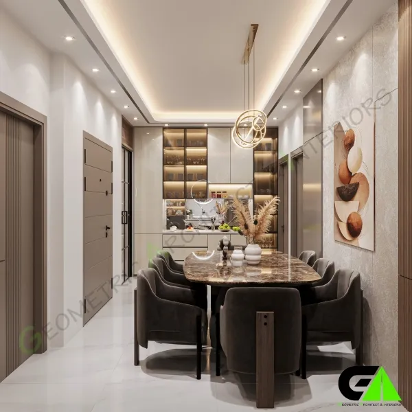 Dining Room False Ceiling Design