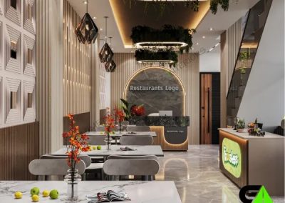 Trendy Restaurant Interior Design in Mirpur