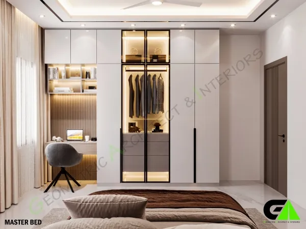 luxury bedroom interior design in mirpur Dhaka