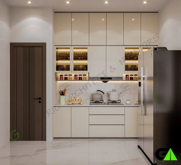modern kitchen interior design in mirpur