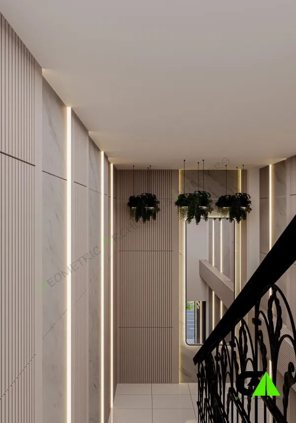 restaurant stair design