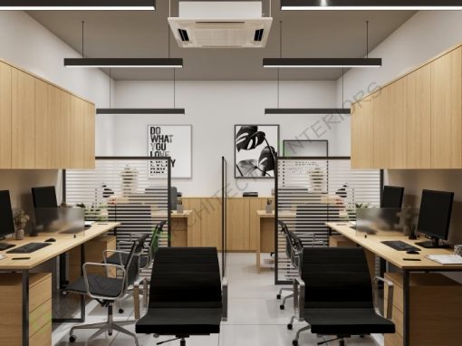 Small office interior design in Mirpur