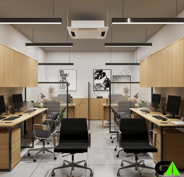 Small office interior design in Mirpur