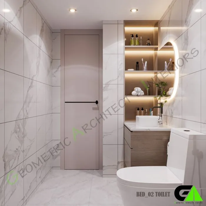 Elegant master bedroom toilet with black matte fixtures, marble walls, walk-in shower, and floating vanity,Master Bed Toilet Design Bangladesh Elegant master bedroom toilet with black matte fixtures, marble walls, walk-in shower, and floating vanity,Master Bed Toilet Design Bangladesh
