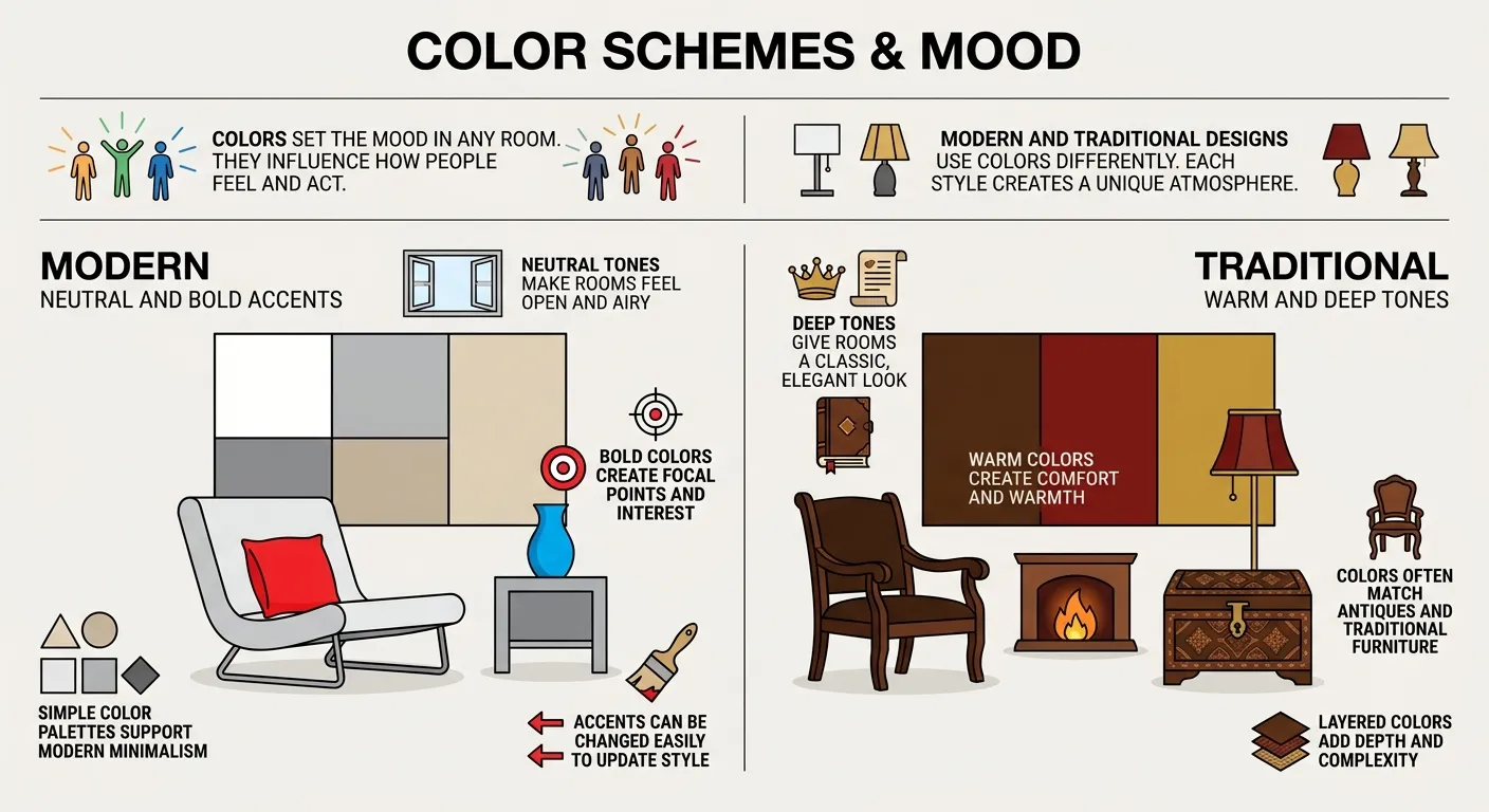 Color Schemes And Mood Color Schemes And Mood