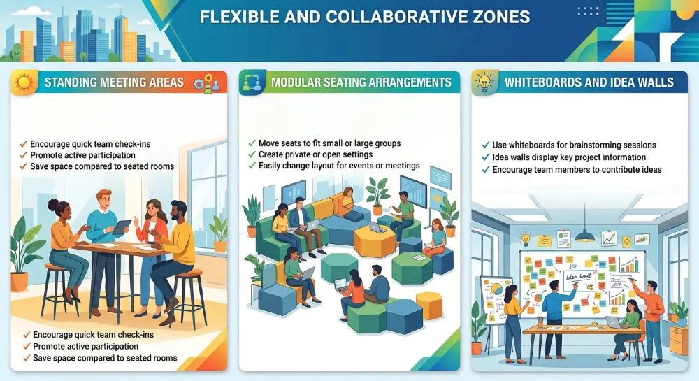 Flexible And Collaborative Zones