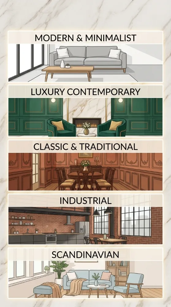 Interior Design Styles We Offer