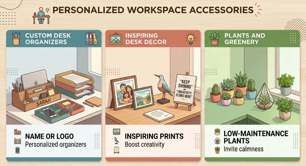 Personalized Workspace Accessories